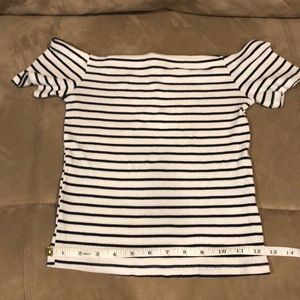 H&M’s Striped Crop Top